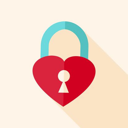 heart padflock AdobeStock_78073566