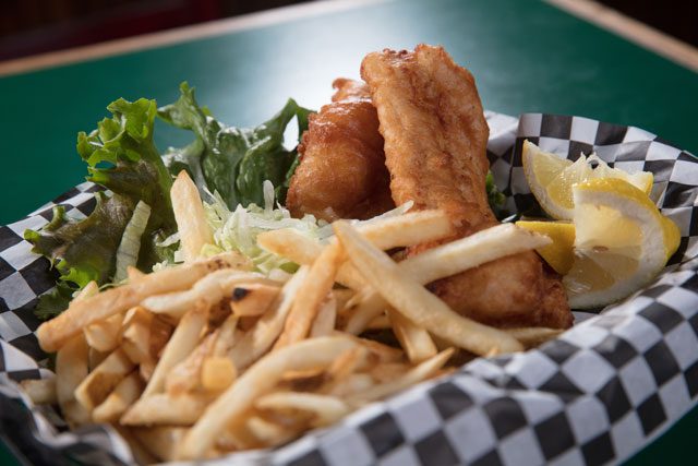 O’Connell’s in Norman specializes in pub-style food, including fish and chips. Photo by Brent Fuchs.