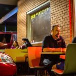 Diners can enjoy a small outdoor seating area at Tacos Don Francisco in Tulsa.