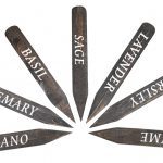 Plant markers set, $16.99, Ted and Debbie’s Flower Garden
