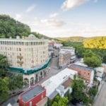 Downtown Eureka aerial