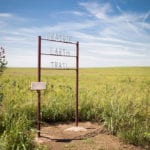 Hiking Trails sign – By The Nature Conservancy