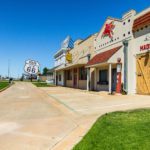 Elk City, Oklahoma, USA – April 27, 2019: Historic Mobil gas sta