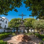 Plaza de Santa Cruz en  Sevilla, Andalucía, España.