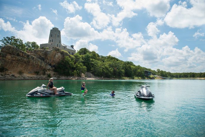 Lake Eufaula is a hotspot for kayaking, canoeing and rafting. Photo courtesy the Lake Eufaula Association