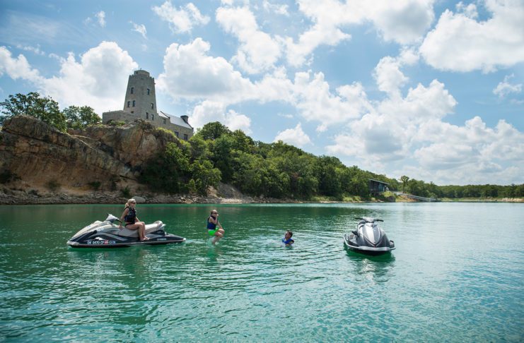 Lake Eufaula is a hotspot for kayaking, canoeing and rafting. Photo courtesy the Lake Eufaula Association