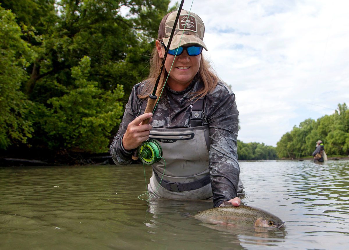 Oklahoma is a treasure trove for those looking to find the perfect catch.
Photo by Kelly Bostian courtesy the Oklahoma Department of Wildlife Conservation