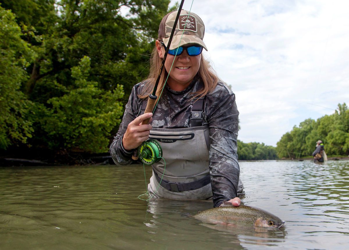 Oklahoma is a treasure trove for those looking to find the perfect catch.
Photo by Kelly Bostian courtesy the Oklahoma Department of Wildlife Conservation 