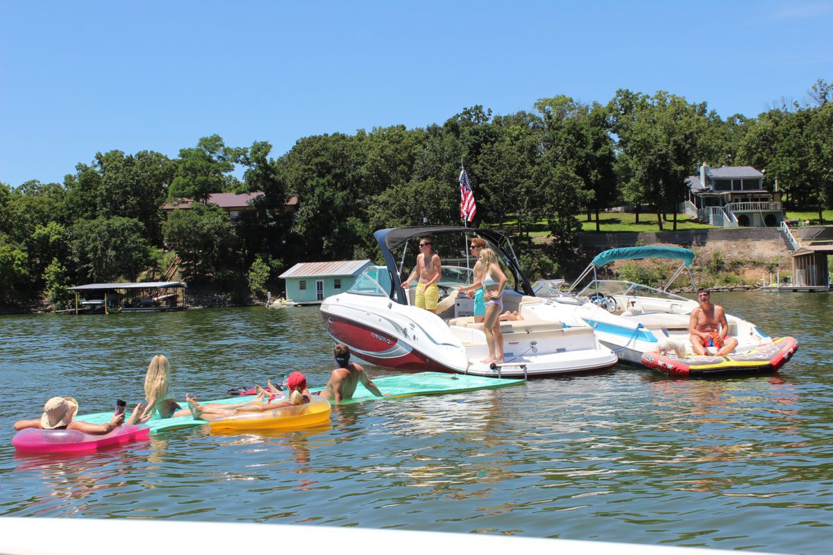 Grand Lake, one of the most popular lakes in Oklahoma, welcomes ample boaters every summer.
Photo courtesy GRDA