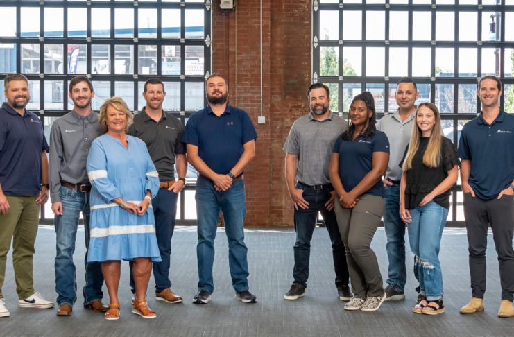 From left to right: Bobby Spurlock, Tyler Buchanan, Tracy Hembree, Clint Black, Brandon Robbins, Eli Kieslich, Dallis Reed, Victor Tobin, Kyndra Walker, Chris Bynum