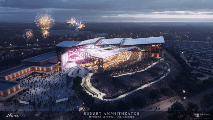 Sunset at Broken Arrow, Exterior Rendering
