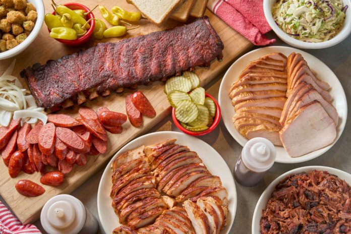 Meats_Ribs, Chicken, Turkey, Hot Link, & Chopped Brisket